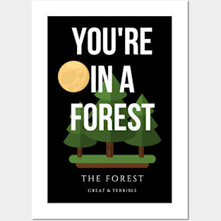 THE FOREST (Dark) Posters and Art